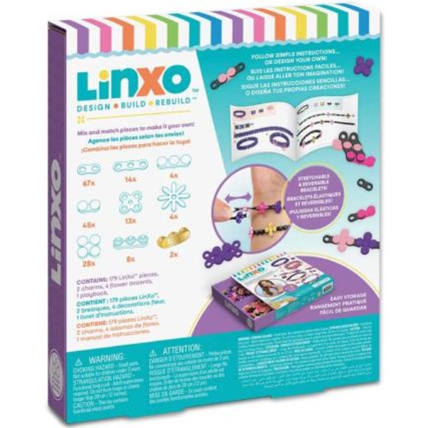 Фото - Набір для виготовлення прикрас Make it Real Набір для створення браслетів Make it Real Linxo Прикраси Модерн (MR6110-3)